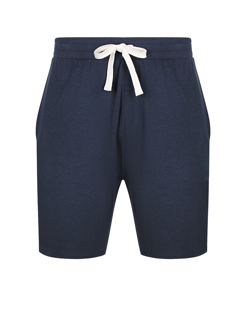 Bamboo Avalon Drawstring Shorts — Navy