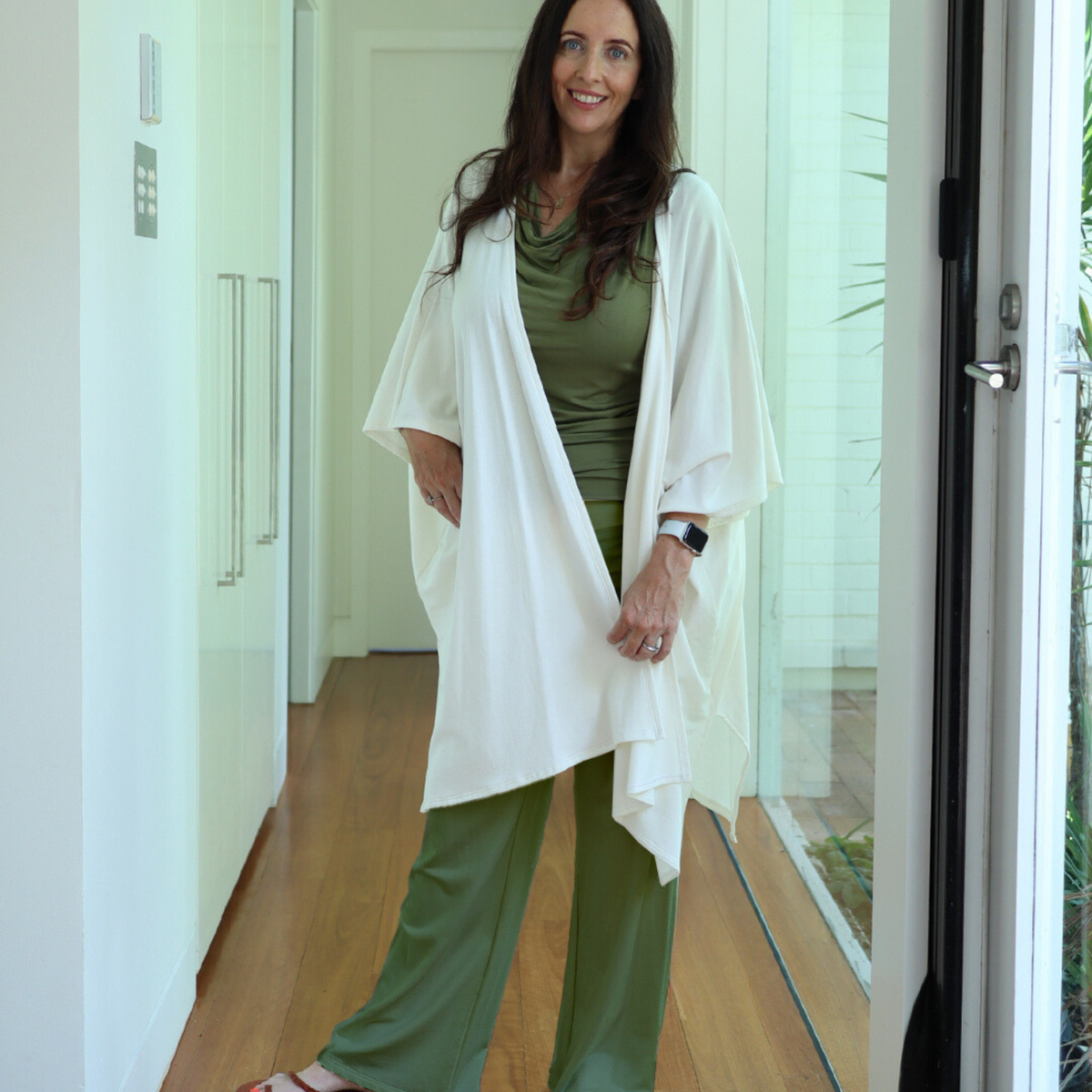 Adelaide Premium Bamboo Lounge Pant - Khaki