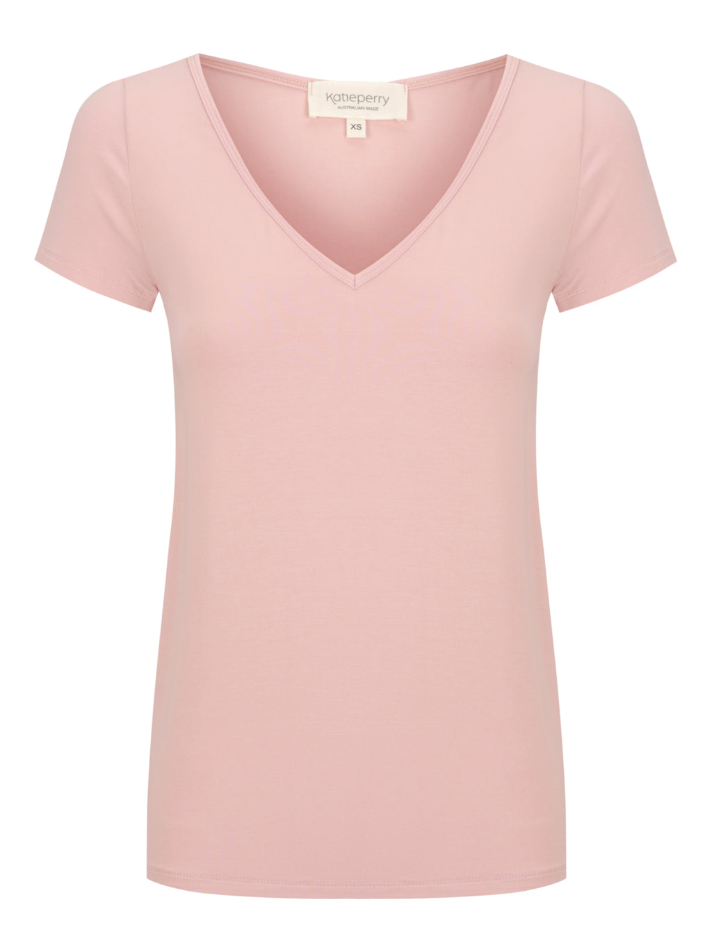 Amalfi V-Neck Tee - Pink