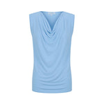 Capri Sleeveless Cowl Neck