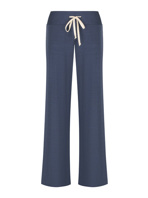 *PREORDER* French Terry Bamboo- Barossa Lounge Pant - Navy