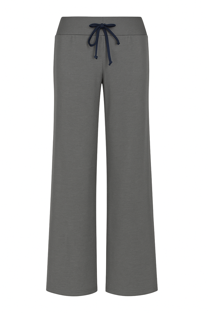 Bamboo Fleece Barossa Lounge Pant — (Charcoal)