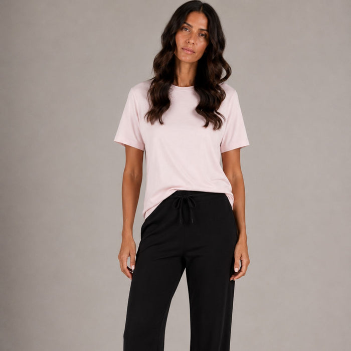 Unisex Bamboo Lyocell  Bondi Tee — Pale Pink