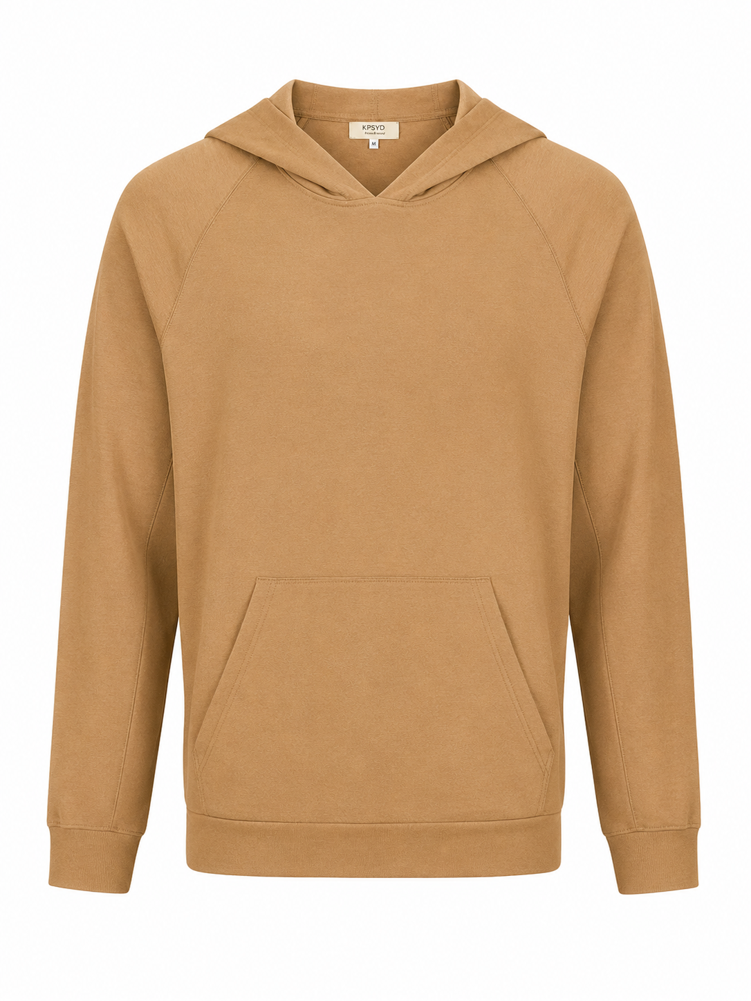 Byron Bay Bamboo Fleece Hoodie —Camel
