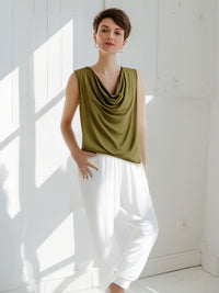 Sydney Lightweight Relaxed Pant — White