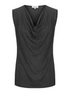 Capri Sleeveless Cowl Neck
