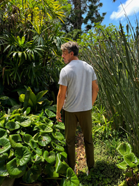 Limited Edition Bamboo Lyocell Bondi Tee  — Storm Grey