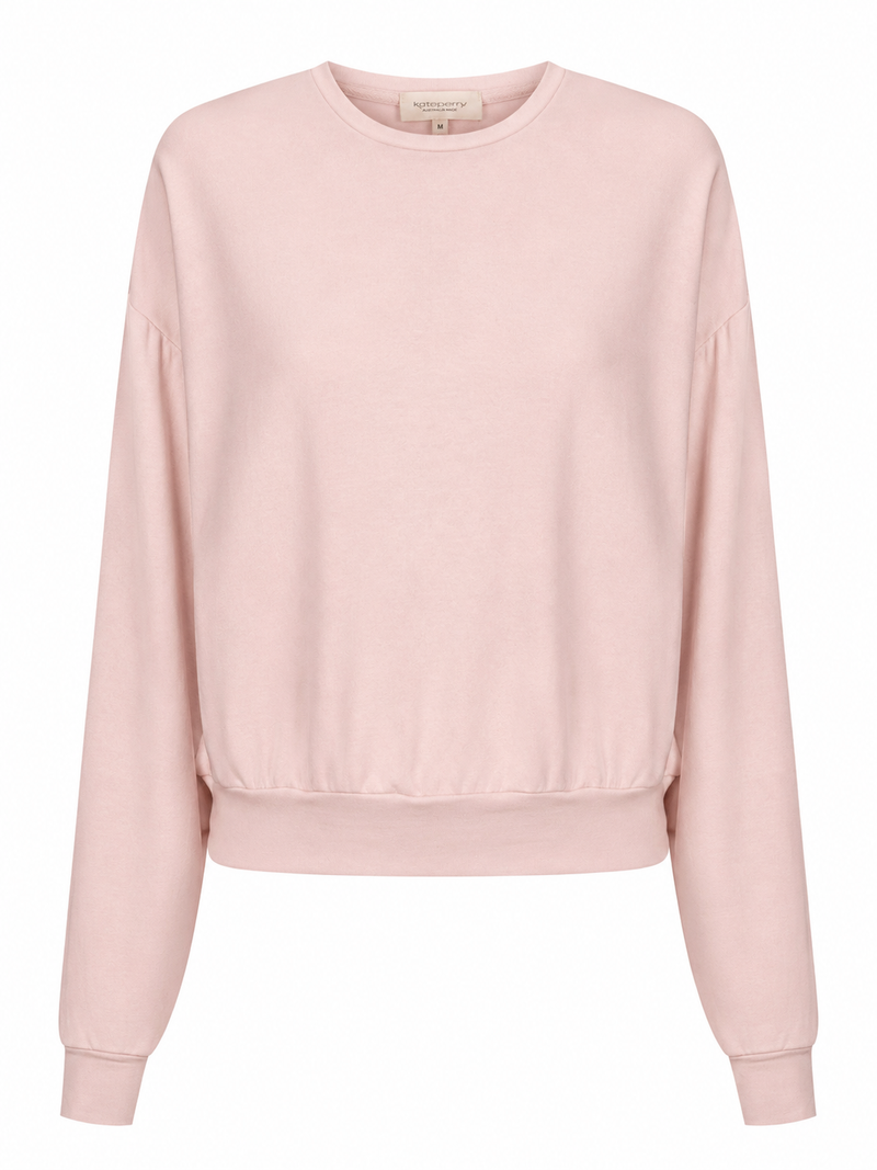 Tamarama Bamboo Fleece Crew Sweat- Rose
