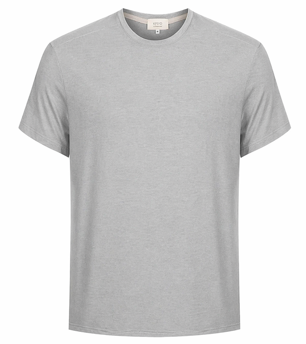 Limited Edition Bamboo Lyocell Tee — Storm Grey