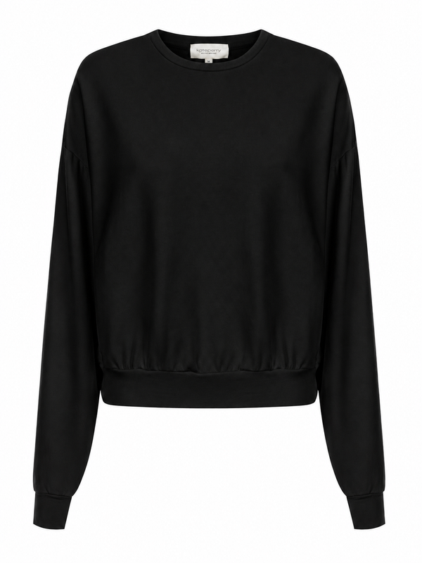 Tamarama Bamboo Fleece Crew Sweat- Black