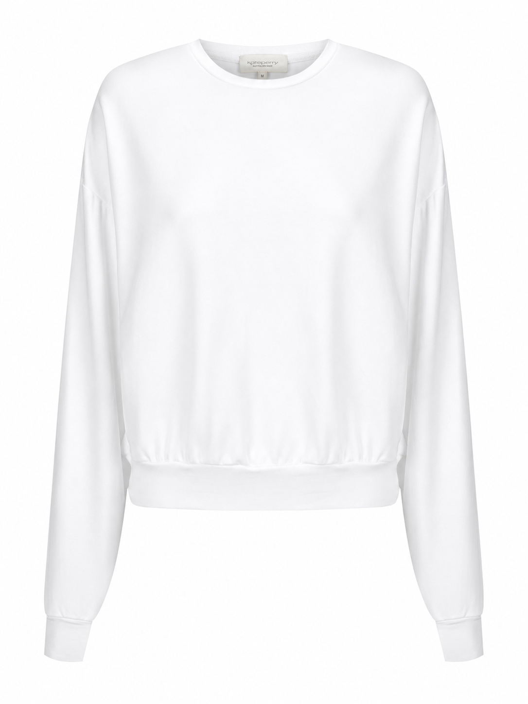 Tamarama Bamboo Fleece  Crew Sweat - White