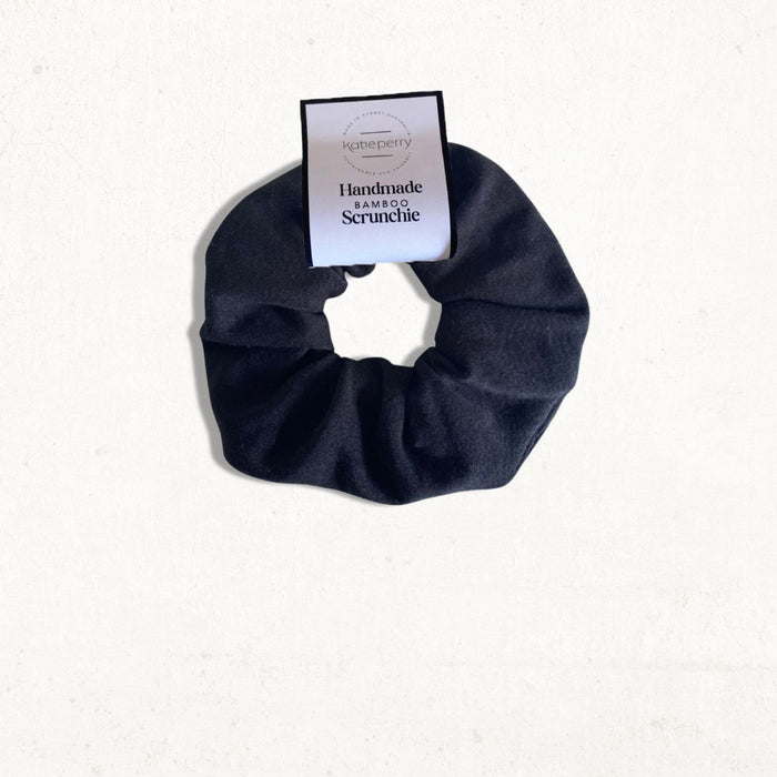 Bamboo Scrunchie — Black