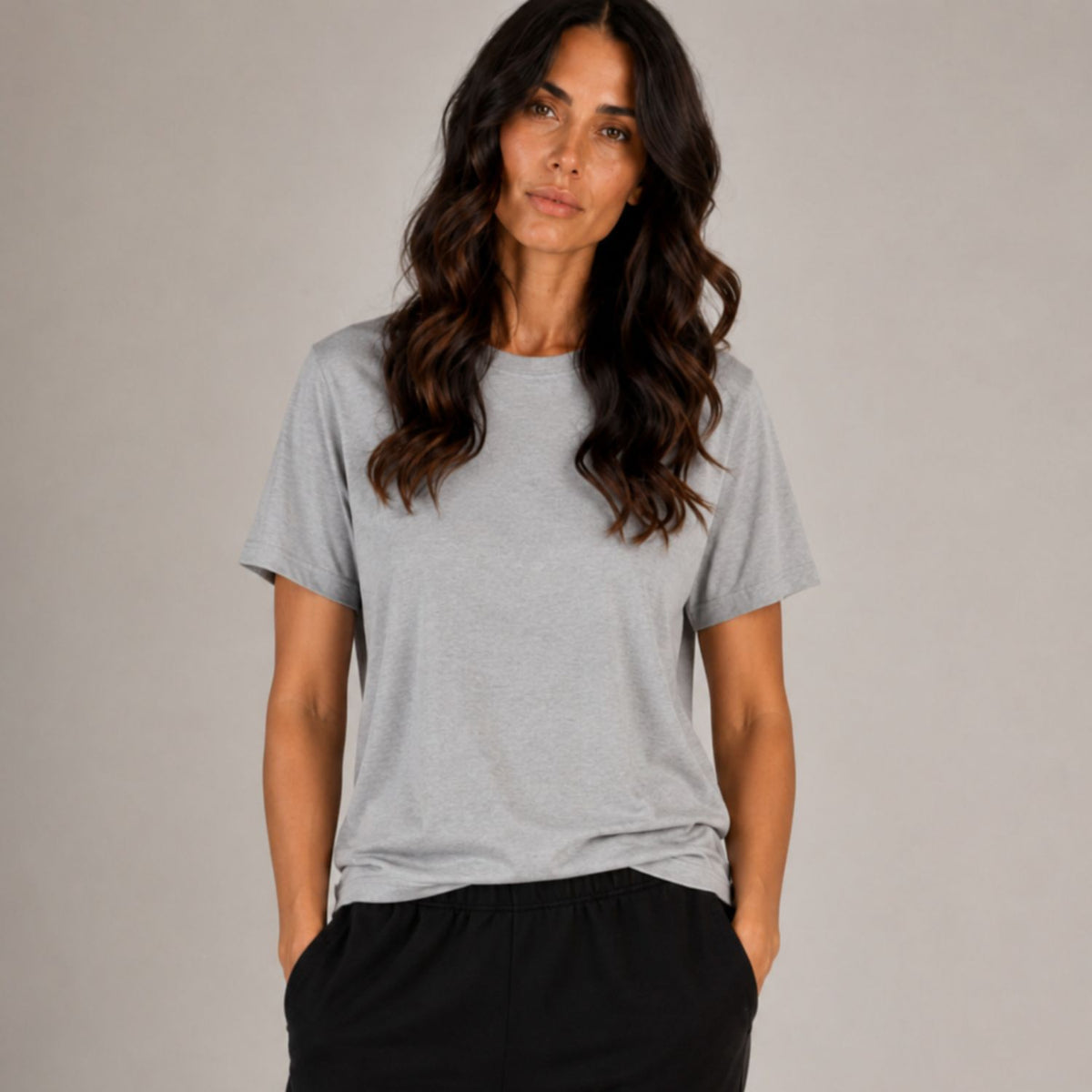 Unisex Bamboo Lyocell Bondi Tee  — Storm Grey