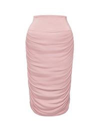 Noosa Premium Bamboo Skirt — Blush Pink