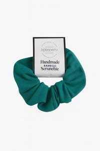 Bamboo Scrunchie — Sea Green