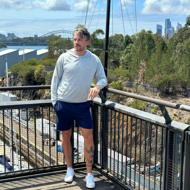 LIMITED EDITION Byron Bay Hoodie - Grey Marl