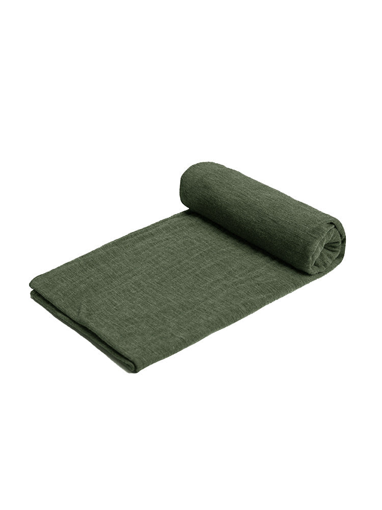 Superfine Merino Wrap — Forest Green