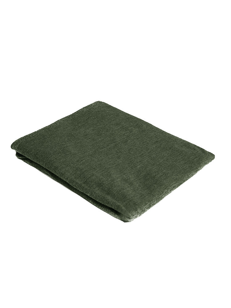 Superfine Merino Wrap — Forest Green