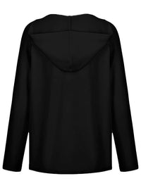 Paddington Pocket V Hoodie — Black
