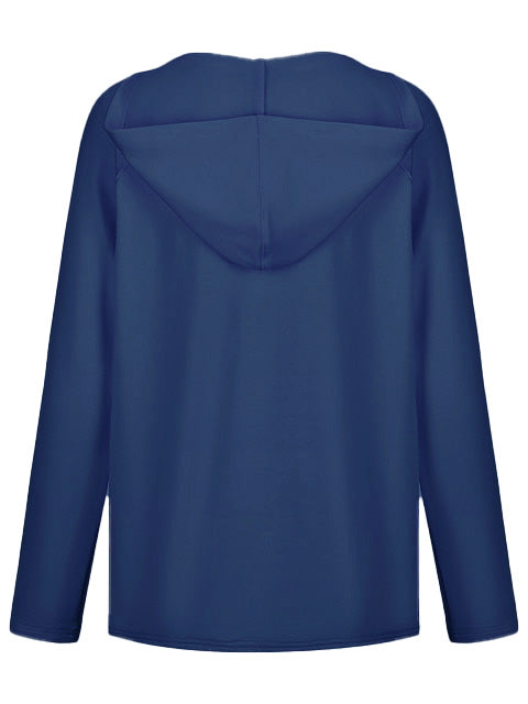 Paddington Pocket V Hoodie — Navy