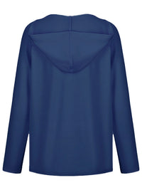 Paddington Pocket V Hoodie — Navy