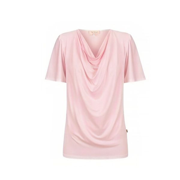 Verona Short Sleeve Cowl Neck