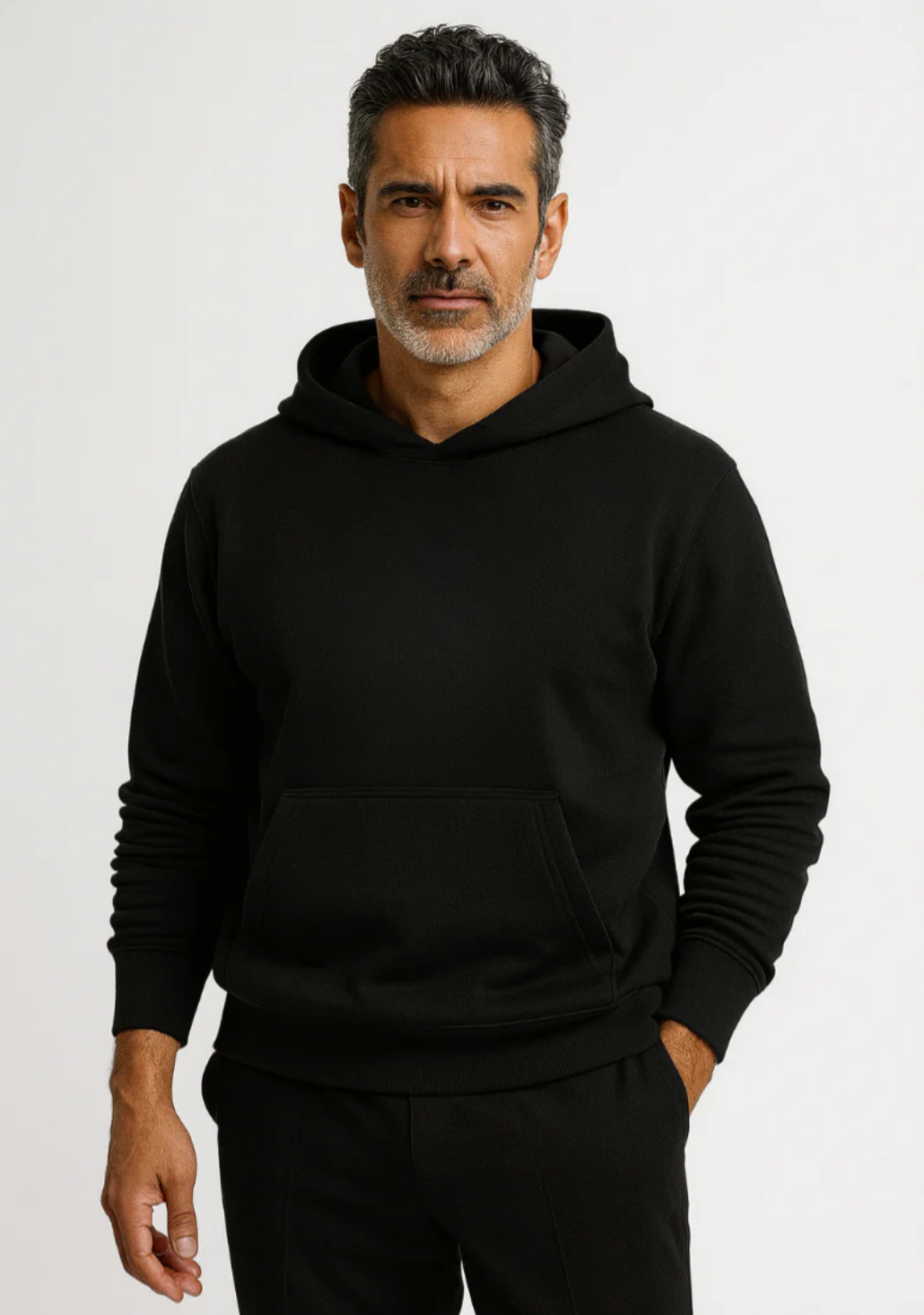 Byron Hoodie & Pant Set — Black