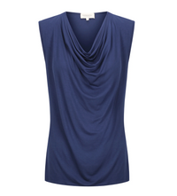 Capri Sleeveless Top & Noosa Skirt Set — Midnight Blue