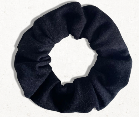 Bamboo Scrunchie — Black