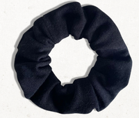 Bamboo Scrunchie — Black