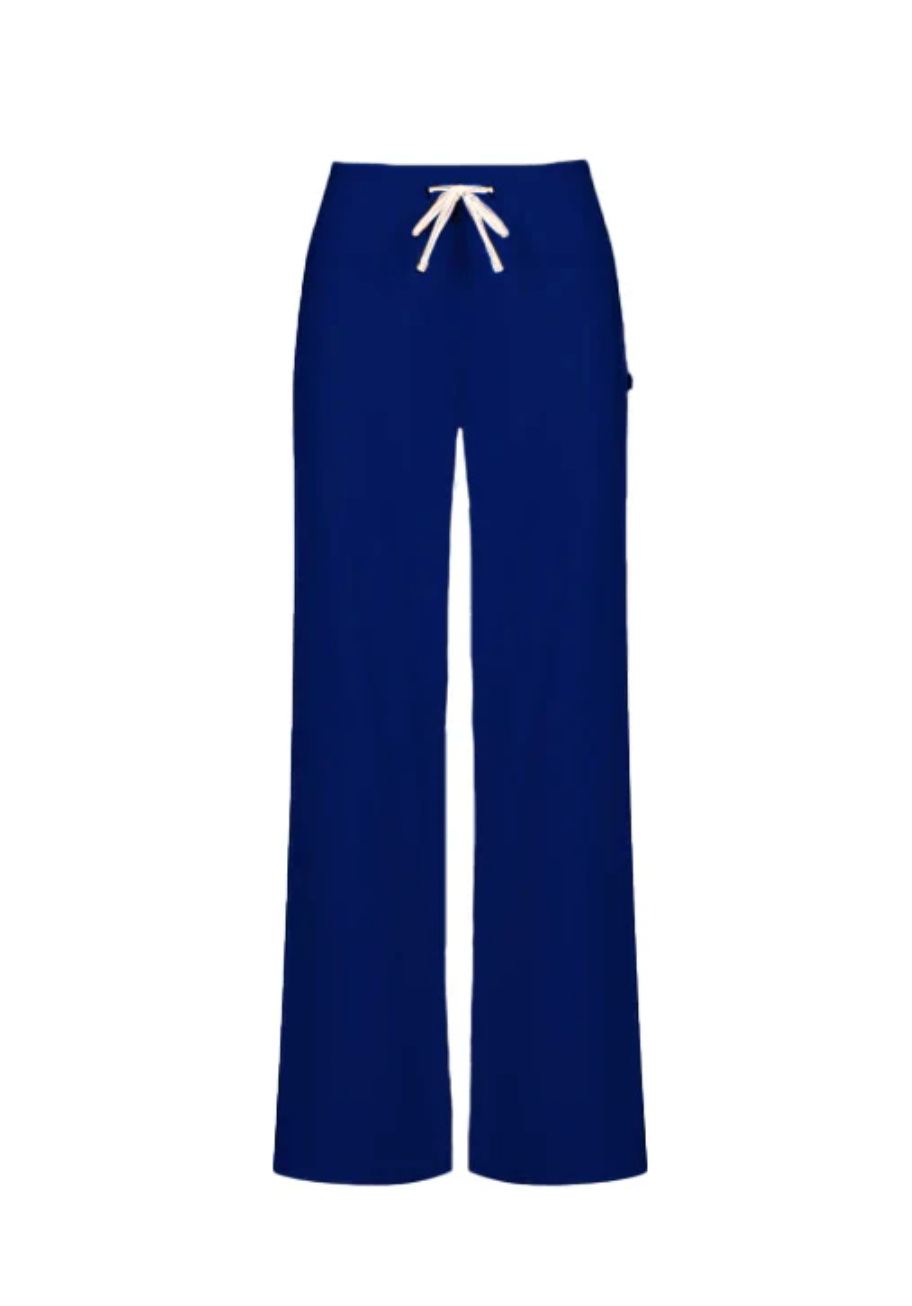 Shelly Tee & Adelaide Pant Set — Midnight Blue