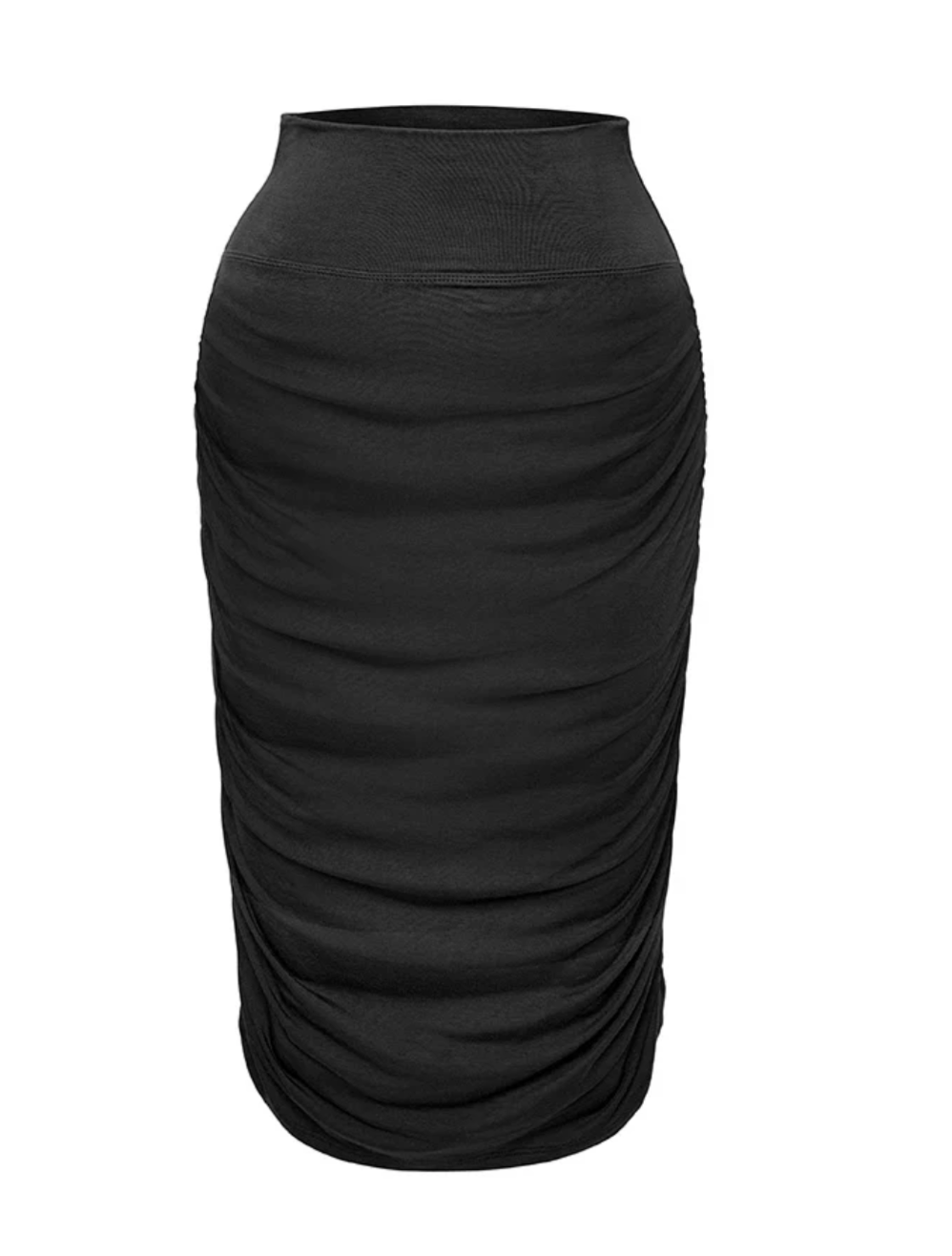 Capri Sleeveless Top & Noosa Skirt Set — Black