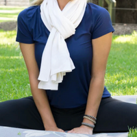 Soft Bamboo Wrap — White