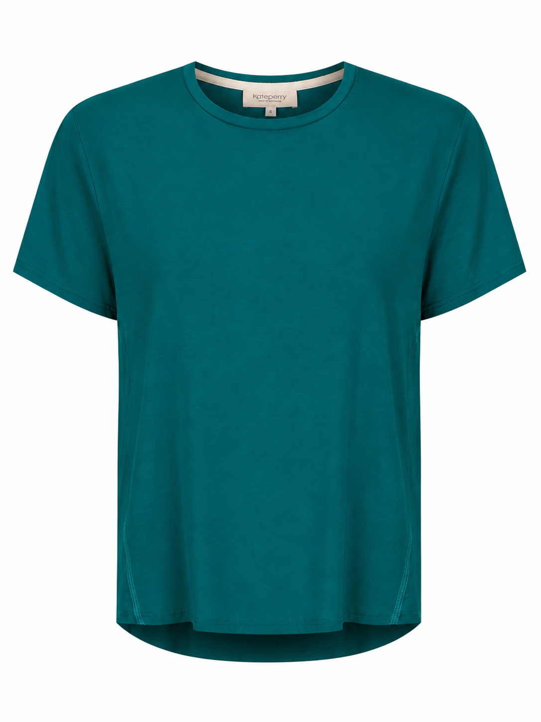 *Pre-Order* Shelly Round Premium Neck Tee — Sea Green