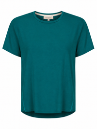 *Pre-Order* Shelly Round Premium Neck Tee — Sea Green