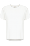 *PREORDER-Shelly Round Neck Tee - White