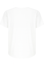 *PREORDER-Shelly Round Neck Tee - White