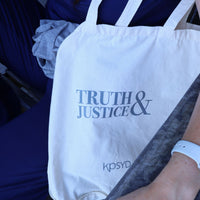 "Truth & Justice" Tote Bag