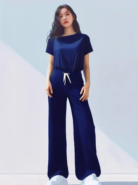 Adelaide Premium Bamboo Lounge Pant — Midnight Blue