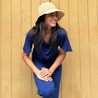 Adelaide Premium Bamboo Lounge Pant — Midnight Blue