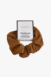 Large Bamboo  Scrunchie - Bronze
