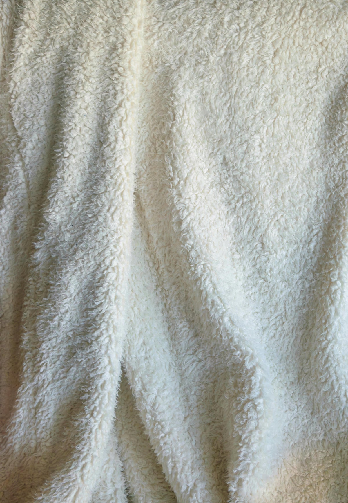 Superfine Merino Wrap — Cream