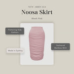 Noosa Bamboo Skirt - Black