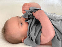 Superfine Merino Baby Blanket — Grey Marl