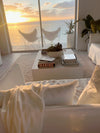 Superfine Merino Home Throw - Ivory