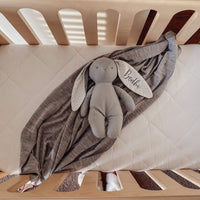 Superfine Merino Baby Blanket — Grey Marl