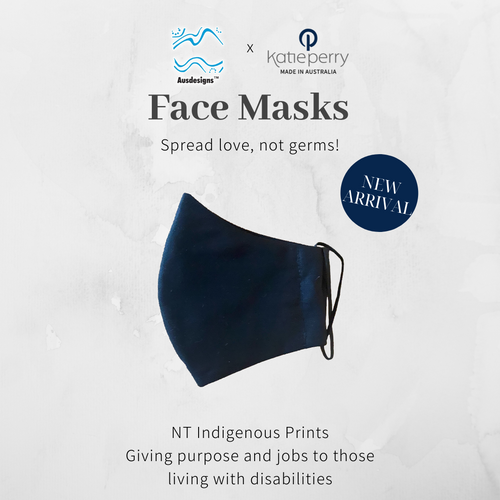 Face Masks- Plain Black