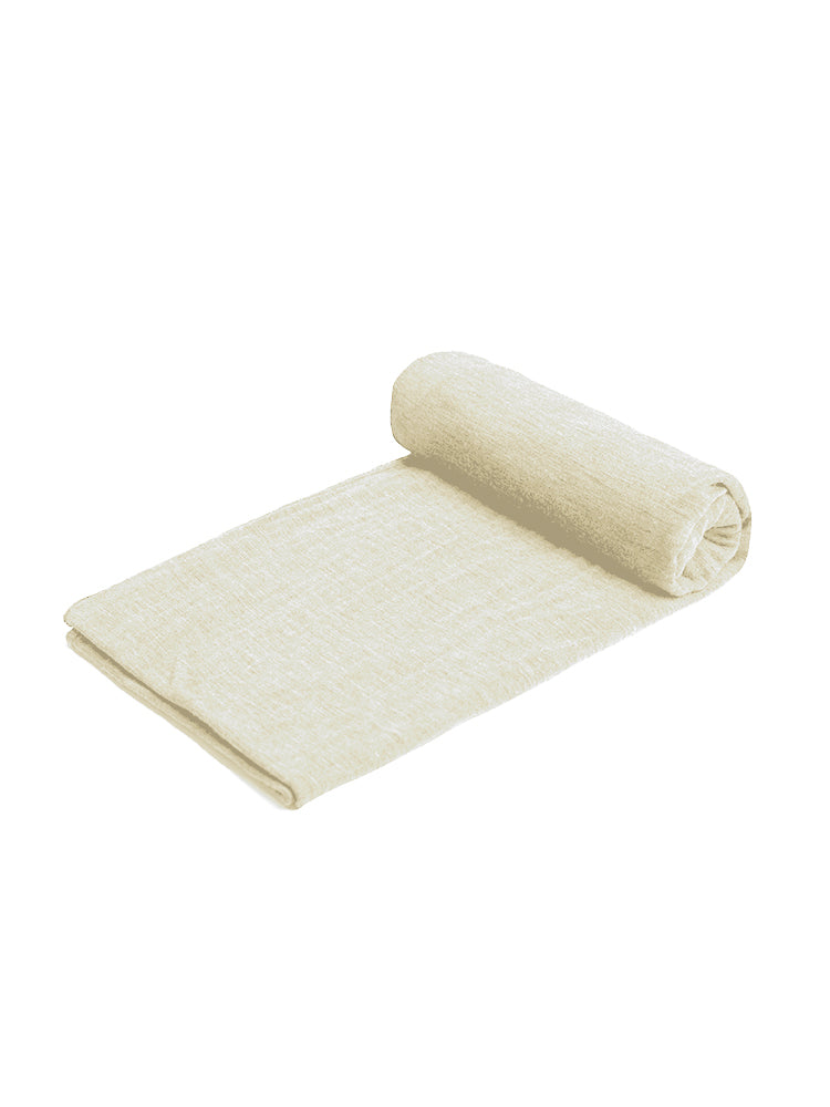 Superfine Merino Home Throw - Ivory