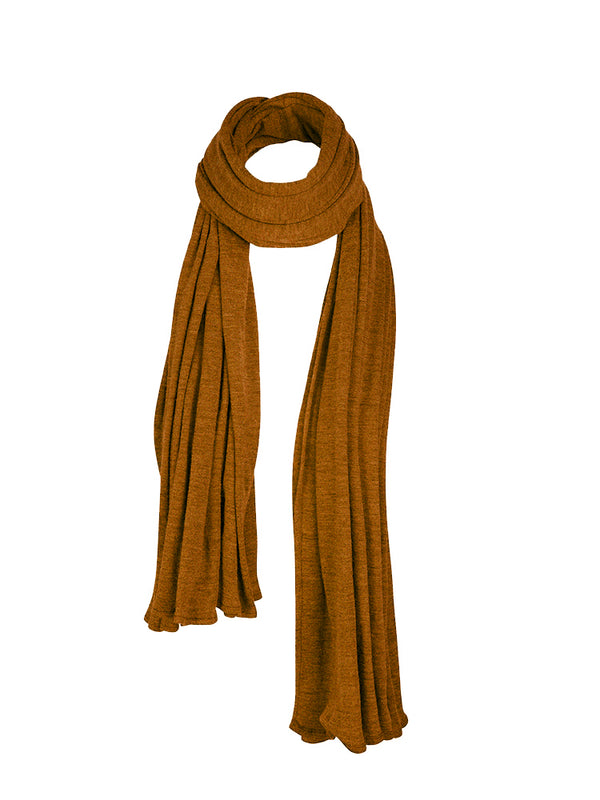 Superfine Merino Wrap — Whiskey